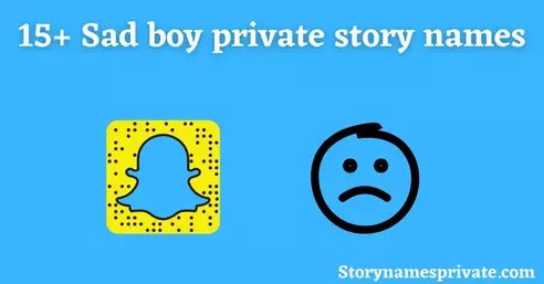 15+ Sad boy private story names