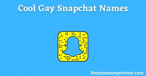 Gay Snapchat Names